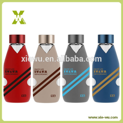 Guangzhou new arrival stylish glass water bottle hotsale!!!!