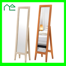 Solid Wood Fancy Folding Cosmetic Mirror