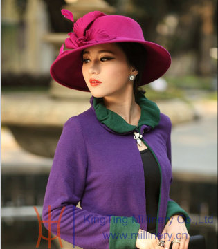 New Design Wool Felt Hats Winter Cool Hats