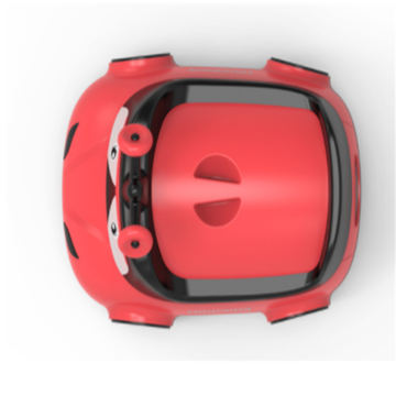 कार शेप बेबी पॉटी ट्रेनर का खुद का डिजाइन