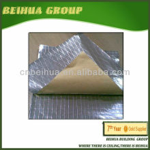 Reinforced aluminum foil facing material