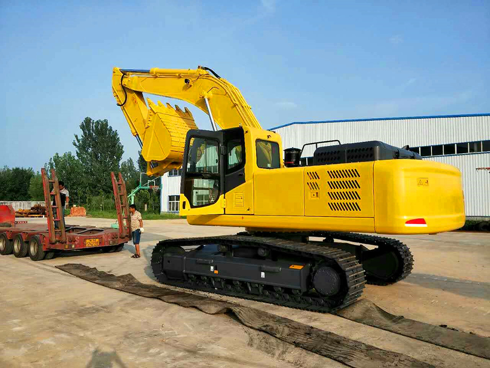 Rubber Crawler Excavator 