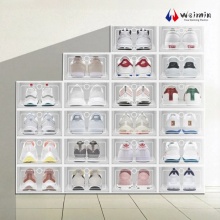 2025 Innovative AJ Transparent Shoe Box Organizer