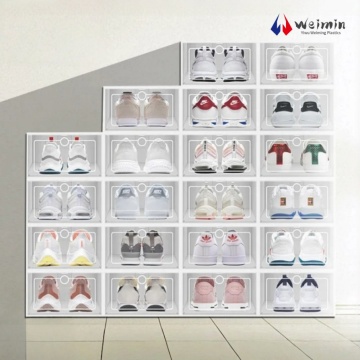 2025 Innovative AJ Transparent Shoe Box Organizer