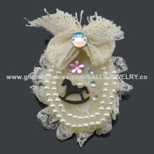 Fancy Bowknot Horse Brooch, Various Designs, Birthday Gifts