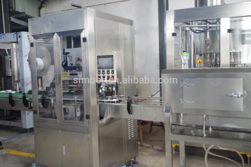 automatic sparkling drink bottle label sleeve labeling machine