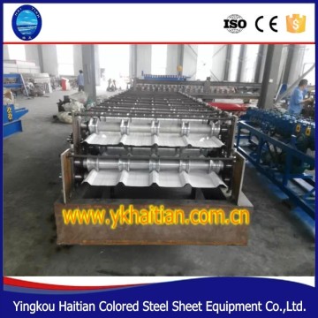 Double Layer Steel Roof and Wall Sheet Machine