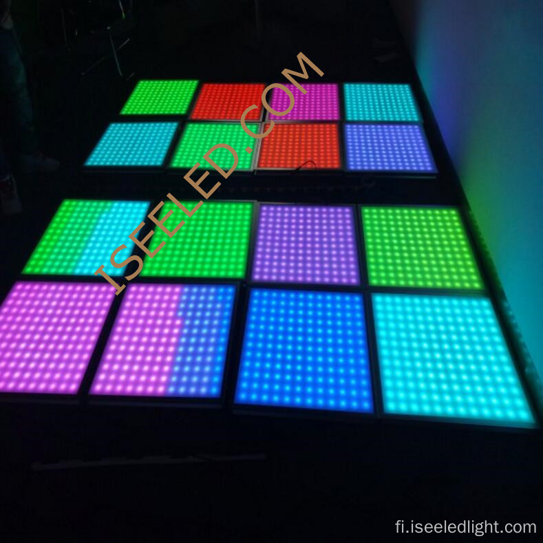 Disko värillinen tausta LED -paneelin valo