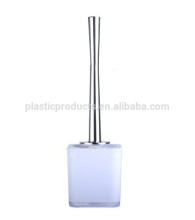 White Clean Brush Decorated Plastic Toilet Brush