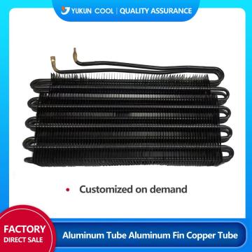 Aluminum fin type evaporator coil