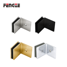 90 Degree Glass to Wall Glass Clamp