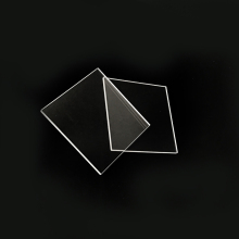 Customized Polished Square Quartz Glass Disc