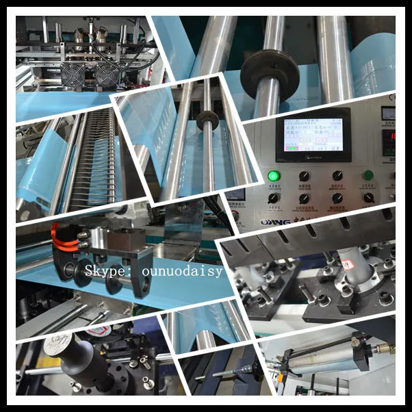 Zhejiang Wenzhou Allwell Shopping Bag Making Machine with Non Woven Fabric Material with ISO9001
