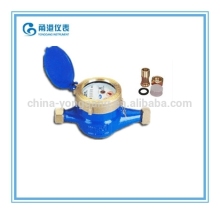 Rotary vane wheel dry-dial cold water meter