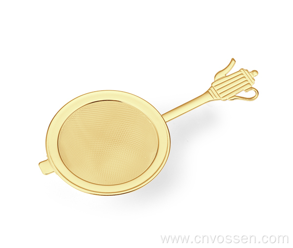 Stainless steel mesh tea strainer