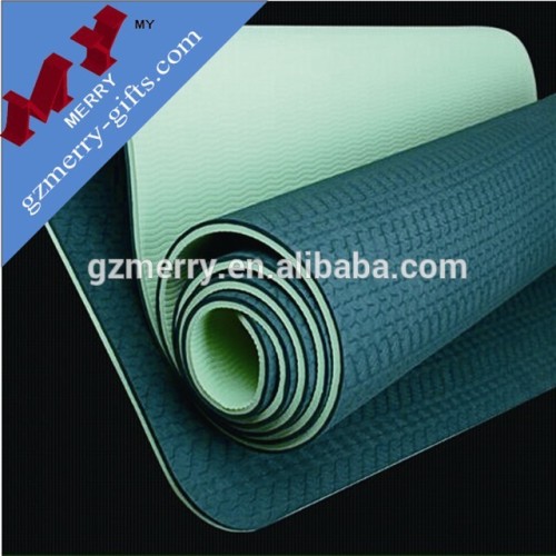 Non-slip family gaming blank yoga mat tpe