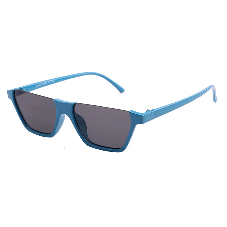 Plastic Stock Half Frame Women Sunglasses