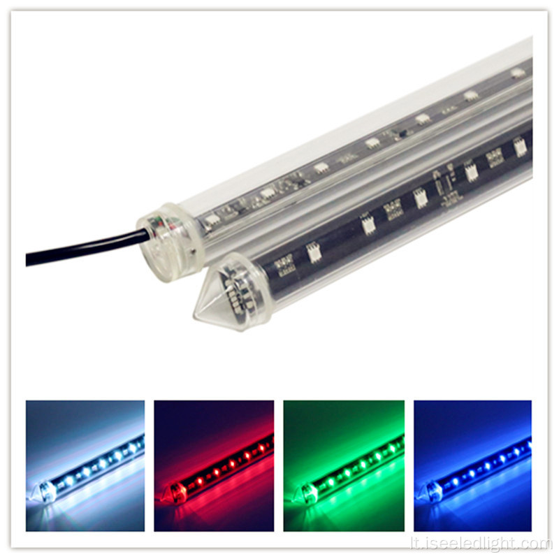 Naktinis klubo etapas DJ 3D LED DMX Meteor Tube