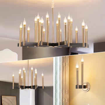 6-Light Farmhouse Wagon Wheel Chandelier