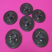 Black PP CD Hub with Push logo