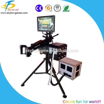 New entertainment coin operated simulator shooting/gun simulator shooting game