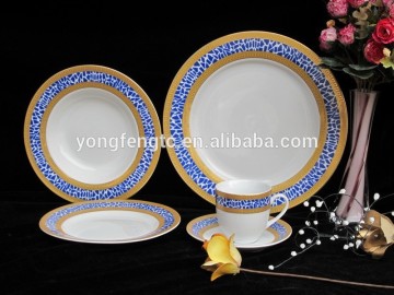 YF78015 porcelain dinner set porcelain dinnerware set fine porcelain dinner set