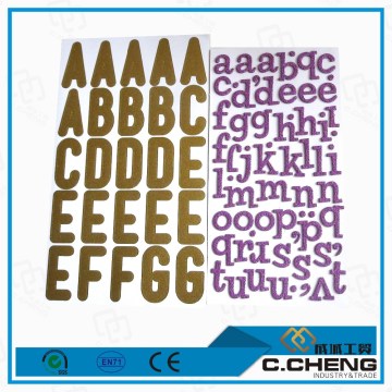 adhesive letters custom kids letter adhesive stickers