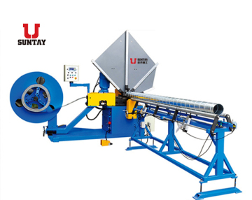 Spiral Air Duct Pipe Former Machine Price