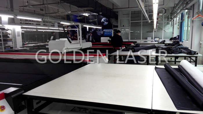 laser garment cutter factory 