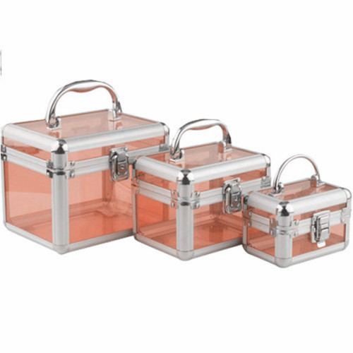 Portable Acrylic professional makeup transparent box