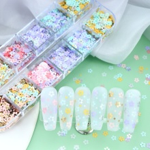 Wholesale 2023 Plum Blossom Lash Decals, Nail Decals, Flakes, Glitter Flowers, and Eyelash Sequins