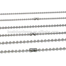 2015 High Quality Metal New Style Ball Chains With Clasp