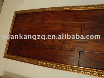 wood antique floor-Embossment engineered