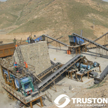 Stone production line/used stone crusher plant/river stone crusher plant