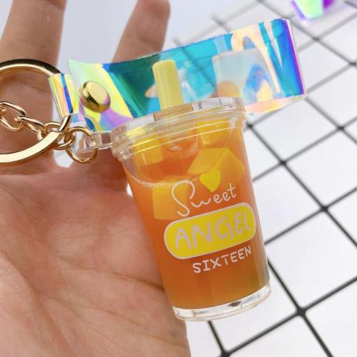 Pearl Milk Tea Keychain