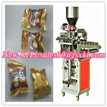 Chocolate candy automatic packaging machine