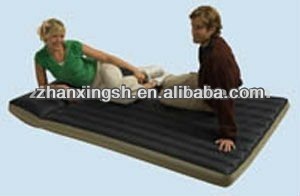 comfortable Inflatable flocking airbed