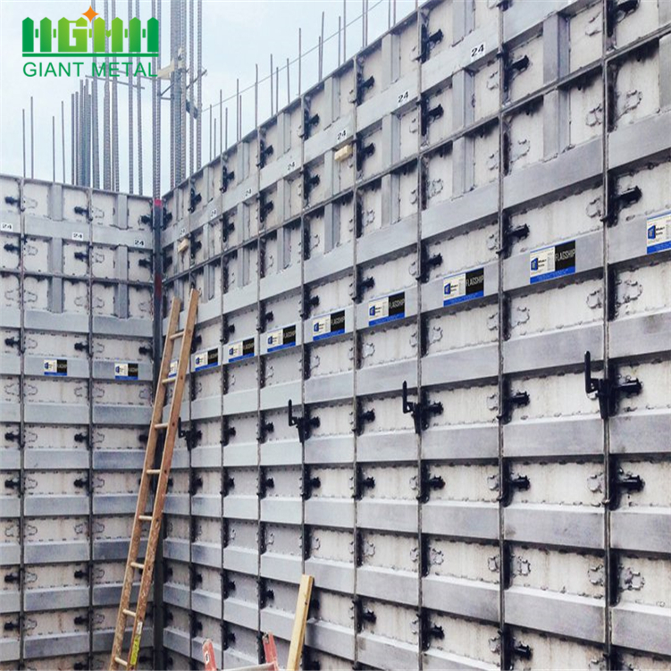 Concrete Fast Pouring 6061-T6 Aluminium Formwork System