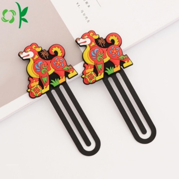 Animal Shape Silicone Bookmark for Promotion Gift