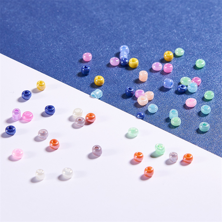 Glass Seed Flower DIY Letter Crystal Beads Fashion For Jewelry Making Bracelet Beads Kit With Strand