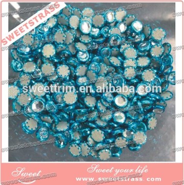 Hot fix Blue Rim STONES for clothing