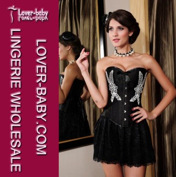 Black Adult Corsets Bustiers (L4255)