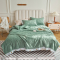 New design filled quilting duvet comforter bedding sets