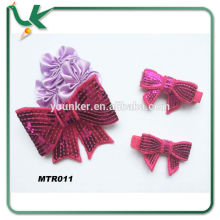 latest sequin butterfly hair bow clip