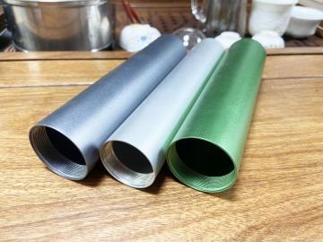 Honed aluminum oxide pipes for shock absorber manufacturing