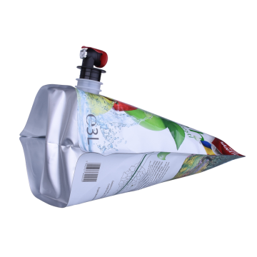 涙ノッチプラスチックジッパーリサイクルジュースパッキングバッグ