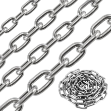 Stainless Steel Welded Link Chains 4mm-16mm for Dog Chains and Birdhouses