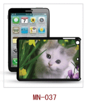 Cat Picture Ipad Mini Case Cat Picture 3d,pc Case With Rubber Coating,multiple Colors Available?