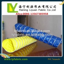 pvc vinyl fabric used for ventilation ducts