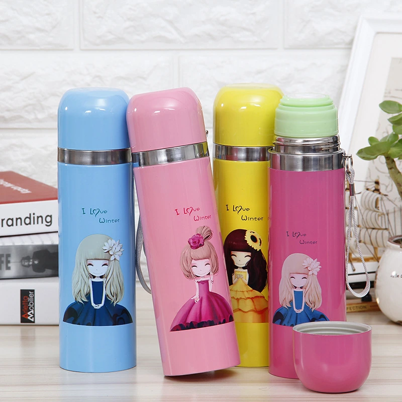 Stainless Steel Kids Water Bottle for Vacuum Yongkang Double Wall Insulated Bottle for Children